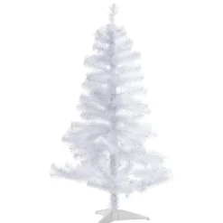 Sapin artificiel blanc 184 branches Ø68xH120cm