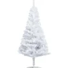 Sapin artificiel blanc 368 branches Ø93xH180cm