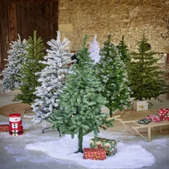 Sapin artificiel vert 368 branches Ø93xH180cm