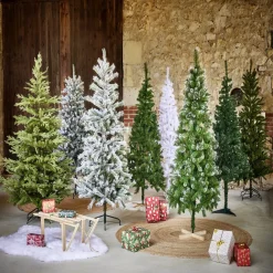 Sapin artificiel vert 368 branches Ø93xH180cm