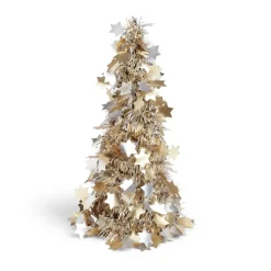 Sapin de Noël à poser avec étoiles H38cm - 3 modèles
