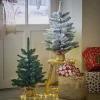 Sapin de Noël artificiel avec base en jute Ø38xH60cm