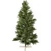 Sapin de Noël Vert effet réel avec pied en bois H150 cm