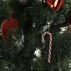 Sapin et ses 75 décorations h. 150 cm