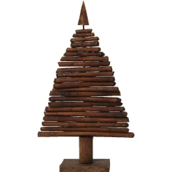 Sapin Noël bois flotté brun 0,53 m
