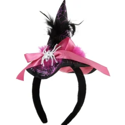 Serre tête chapeau de sorcière enfant