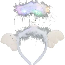 Serre-tête ange à LED multicolore