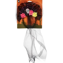 Serre-tête calavera fleuri day of the dead