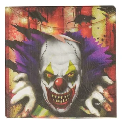 Serviette en papier circus Halloween x20