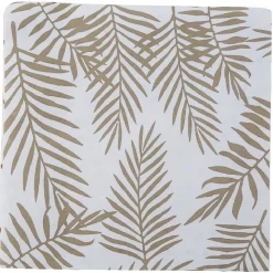 Serviette en papier imprimé feuille de palmier doré x20
