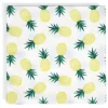 Serviette en papier motif ananas x20