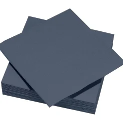 Serviette en papier Tex Touch 2 plis uni noir x50
