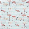 Serviette jetable design flamants rose x20