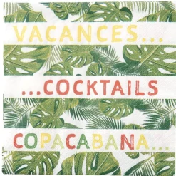 Serviette papier Brésil Copacabana x 20