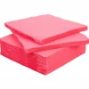 Serviette papier carré rose x40