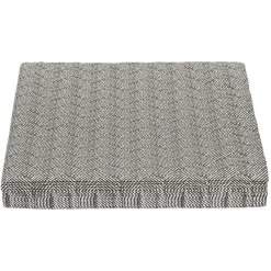 Serviette papier motif géométrique blanc et noir 40x40cm 3 plis x20