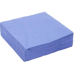 Serviette papier 33x33cm bleu nuit x50