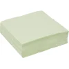 Serviette papier 33x33cm vert olive x50