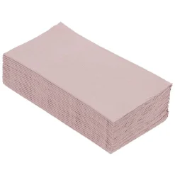 Serviette range couverts 40cm rose x20