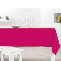 Set décoration de table anniversaire rose