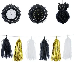 Set de décoration de fin d'année Horloge