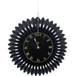 Set de décoration de fin d'année Horloge