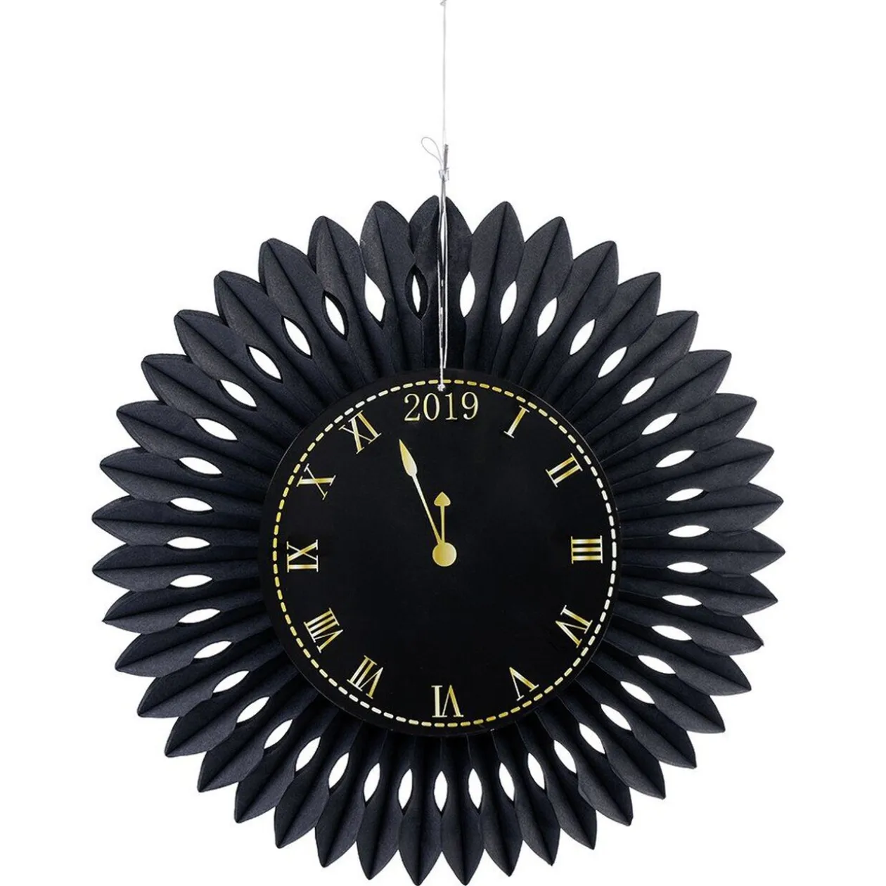 Set de décoration de fin d'année Horloge