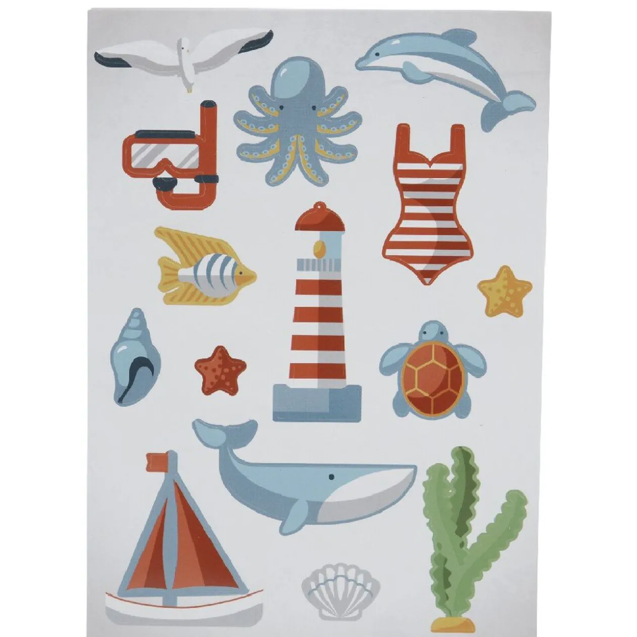 Set de table à colorier x10