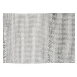 Set de table argenté Noël