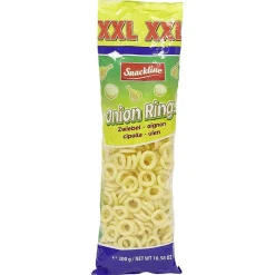Snack salé XXL Rings maïs aux oignons 300g