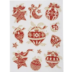 Sticker de fenêtre électrostatique Noël