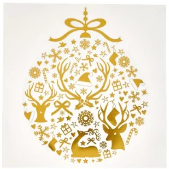 Sticker de Noël pour fenêtre