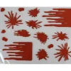 Sticker gel tâches de sang
