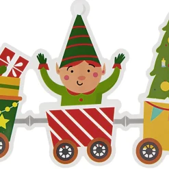 Sticker électrostatique train pour fenêtre