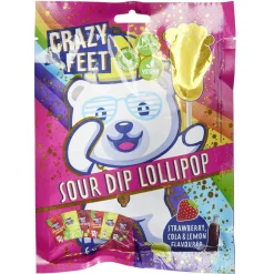 Sucette en forme de pied