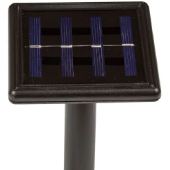 Sucre d'orge lumineux solaire x6 24 LED H43cm
