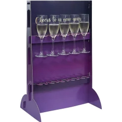 Support DIY pour flûte à champagne