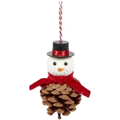 Suspension bonhomme de neige de Noël