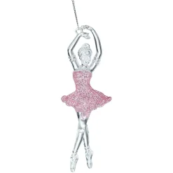 Suspension de Noël Danseuse en acrylique