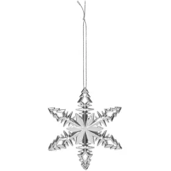 Suspension de Noël en métal doré ou argenté