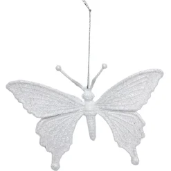 Suspension de Noël forme papillon brillant