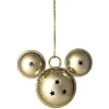 Suspension de Noël Grelot à tête de Mickey