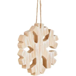 Suspension de Noël motif animal et végétal