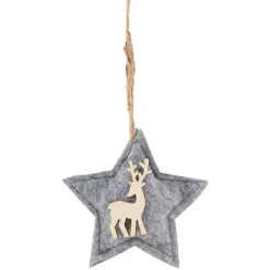 Suspension de Noël motif cerf