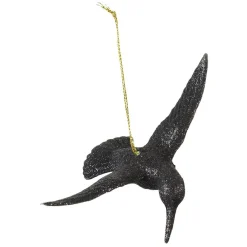 Suspension de Noël Oiseau scintillant