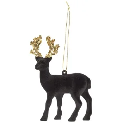 Suspension de Noël Renne en velours