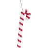 Suspension de Noël Sucre d'orge XXL rouge et blanc H.48 cm