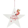 Suspension de Noël Étoile Merry Christmas