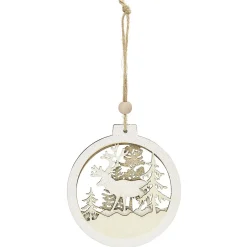 Suspension en bois Ø 21cm 2 modèles