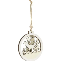 Suspension en bois Ø 21cm 2 modèles